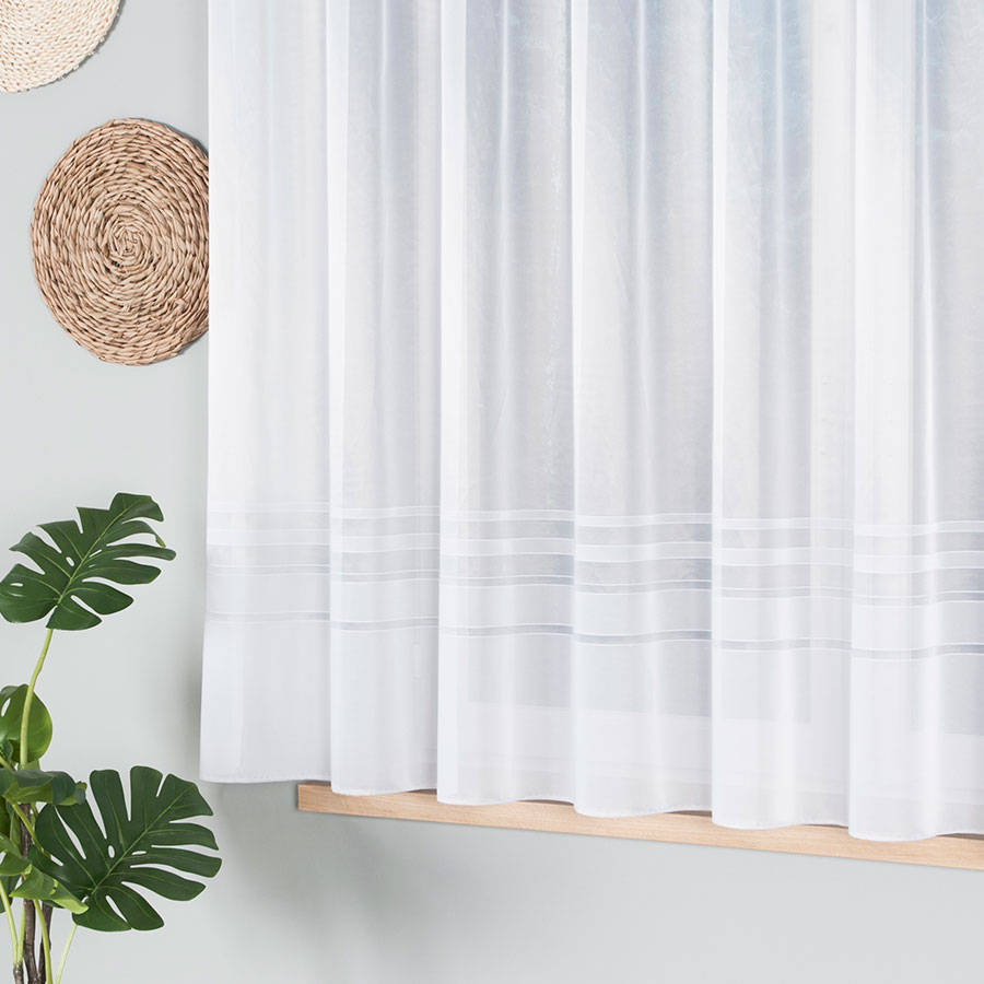 Zoja firanka żakardowa gotowa, szerokość 300 x wysokość 160cm