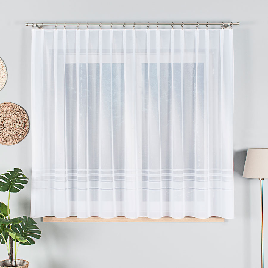 Zoja firanka żakardowa gotowa, szerokość 300 x wysokość 160cm - obrazek 3