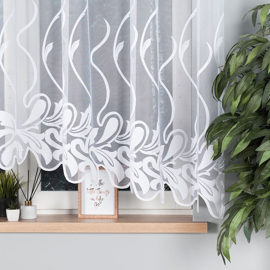 Alina firanka żakardowa gotowa 320x160cm - obrazek 2