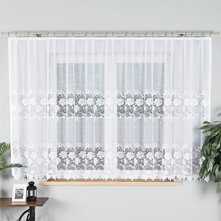 Demetria firanka żakardowa gotowa na prosto 400x160cm