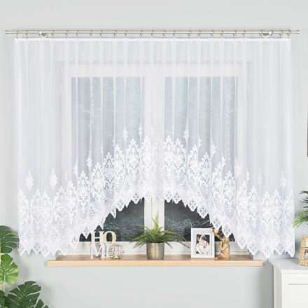 Ludmiła firanka żakardowa gotowa 400x160cm