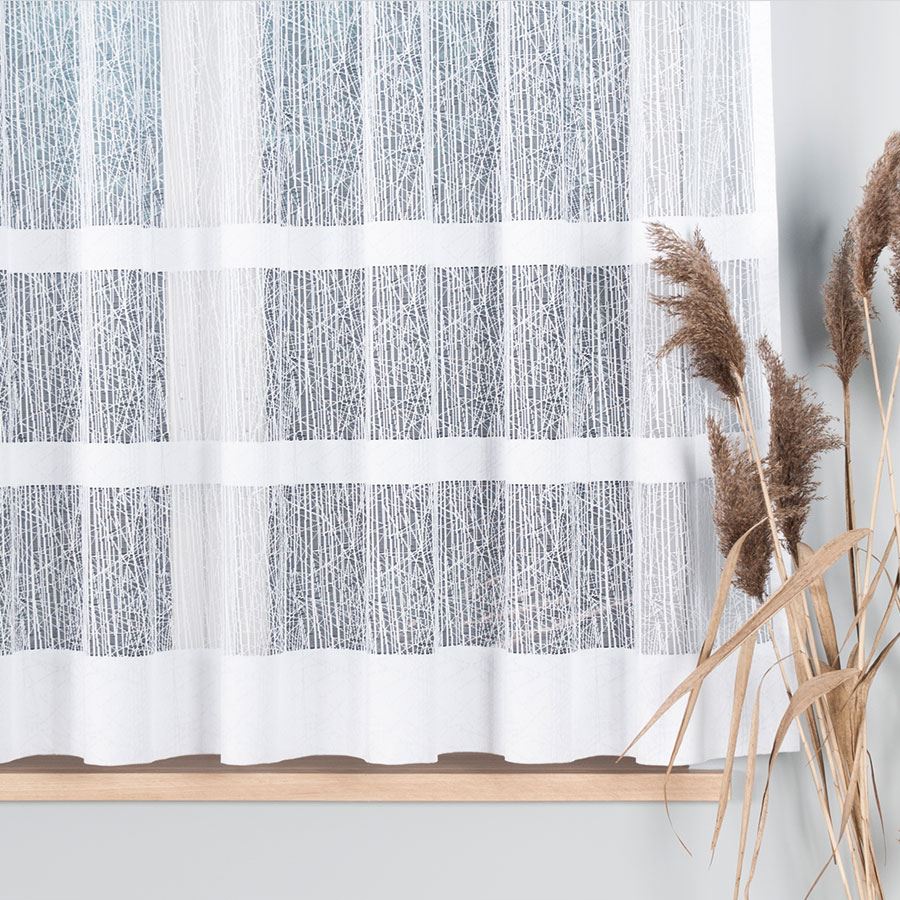 Wiktoria firanka żakardowa gotowa na prosto 410x160cm - obrazek 2