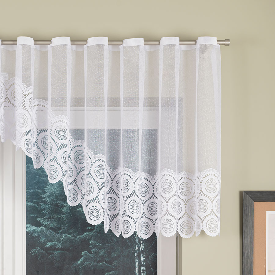 Malwina firanka żakardowa gotowa 410x80cm - obrazek 2