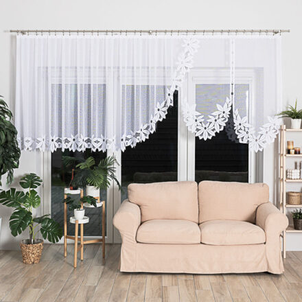 Jadwiga firanka żakardowa gotowa 500 x 140cm