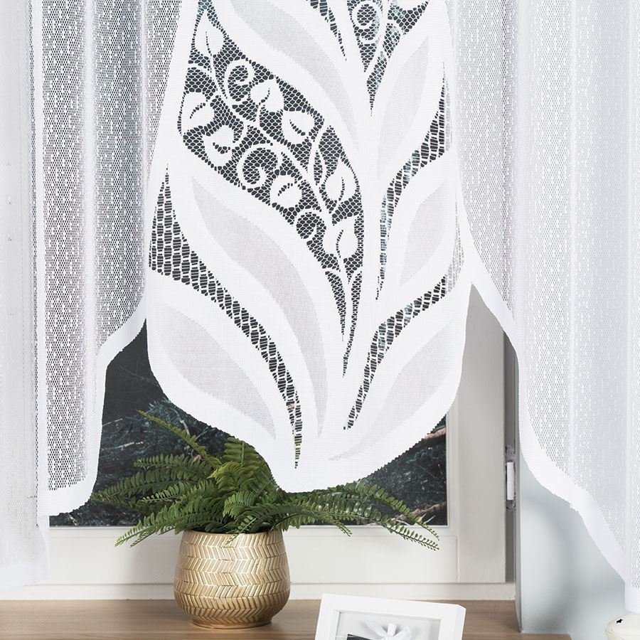 Melania firanka żakardowa gotowa 500 x 160cm - obrazek 3