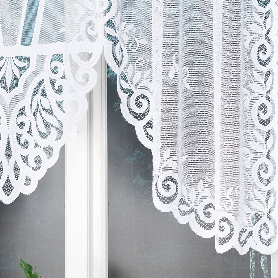 Rozalia firanka żakardowa gotowa 250 x 140cm - obrazek 4