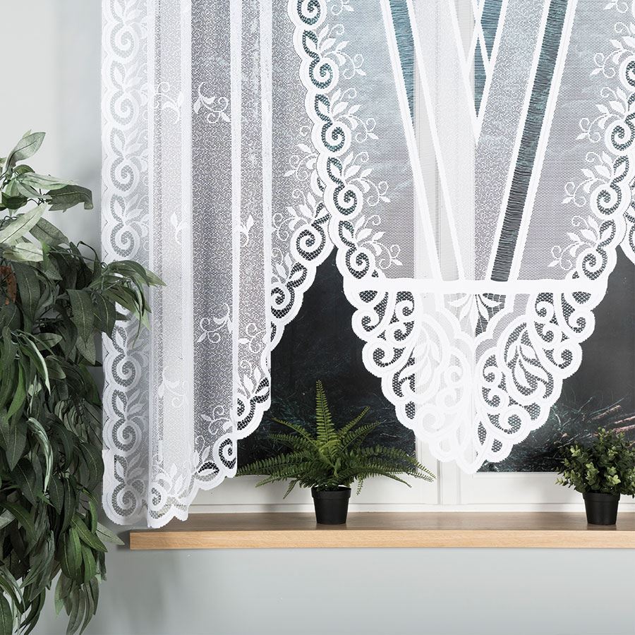 Rozalia firanka żakardowa gotowa 250 x 160cm - obrazek 2