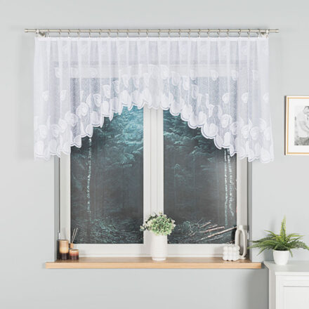 Nora firanka żakardowa gotowa 300 x 90cm