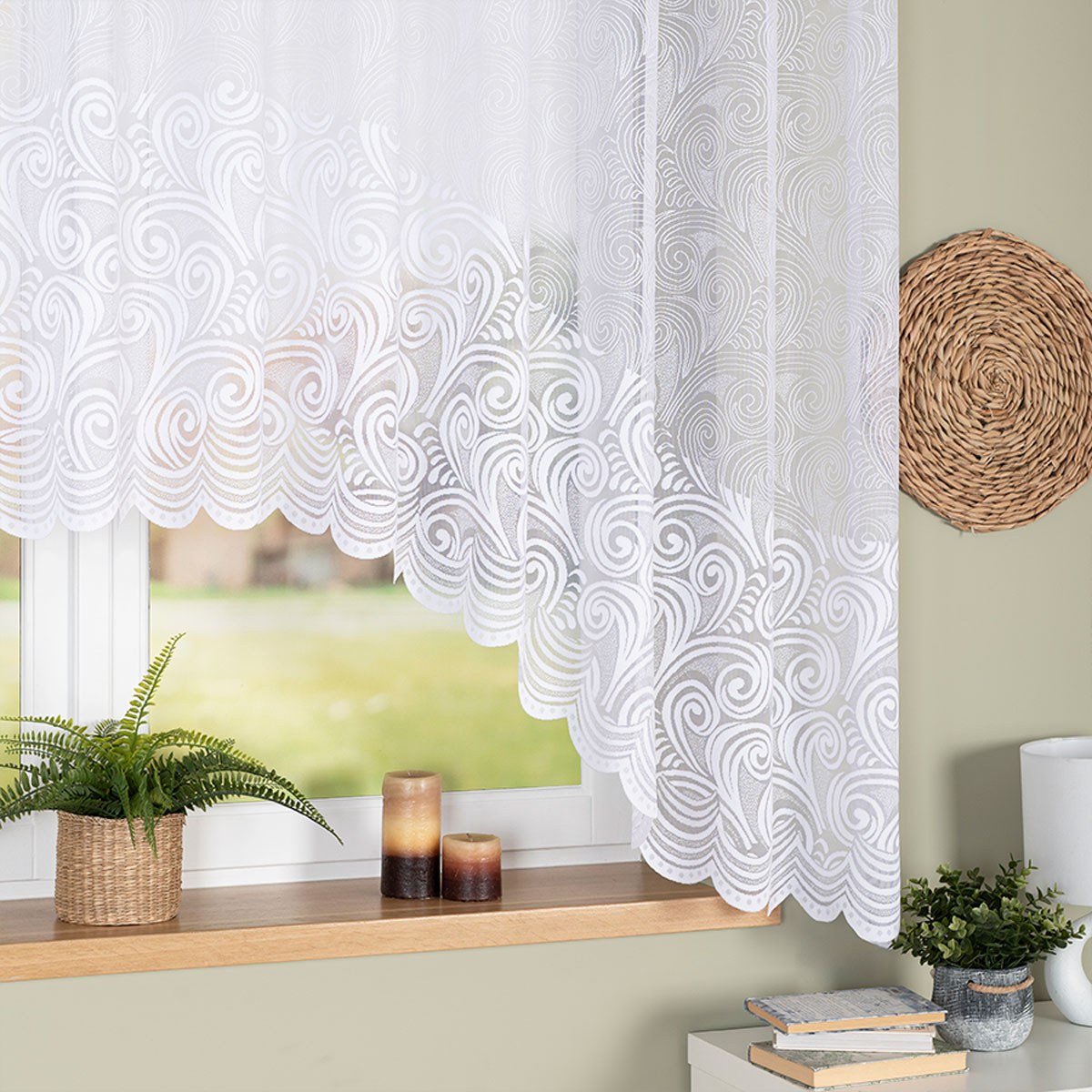 Kinga firanka żakardowa gotowa 500 x 160cm - obrazek 2