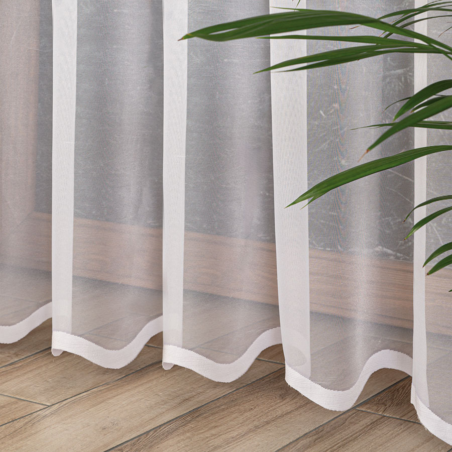 Elza firanka żakardowa gotowa 140 x 250cm - obrazek 3