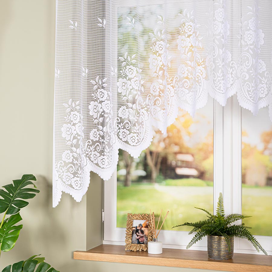 Sara firanka żakardowa gotowa 300 x 160cm - obrazek 2