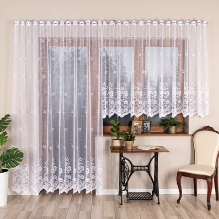 Sara firanka żakardowa gotowa 300 x 250cm