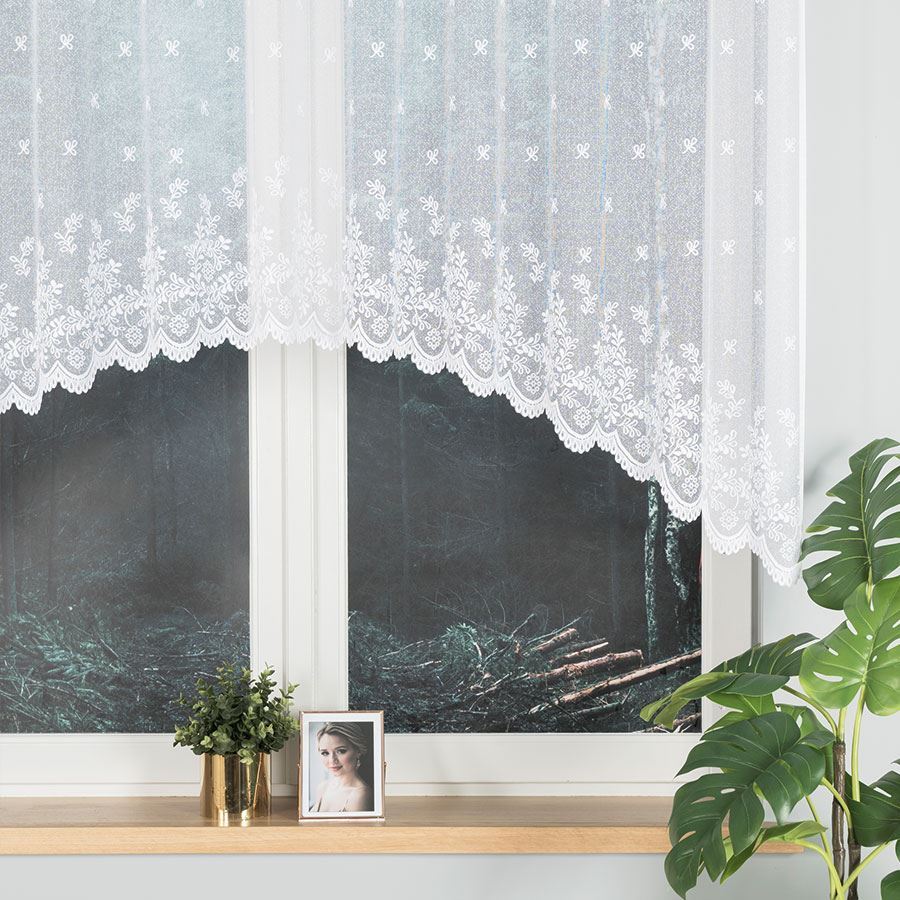 Karolina firanka żakardowa gotowa 400 x 170cm - obrazek 2