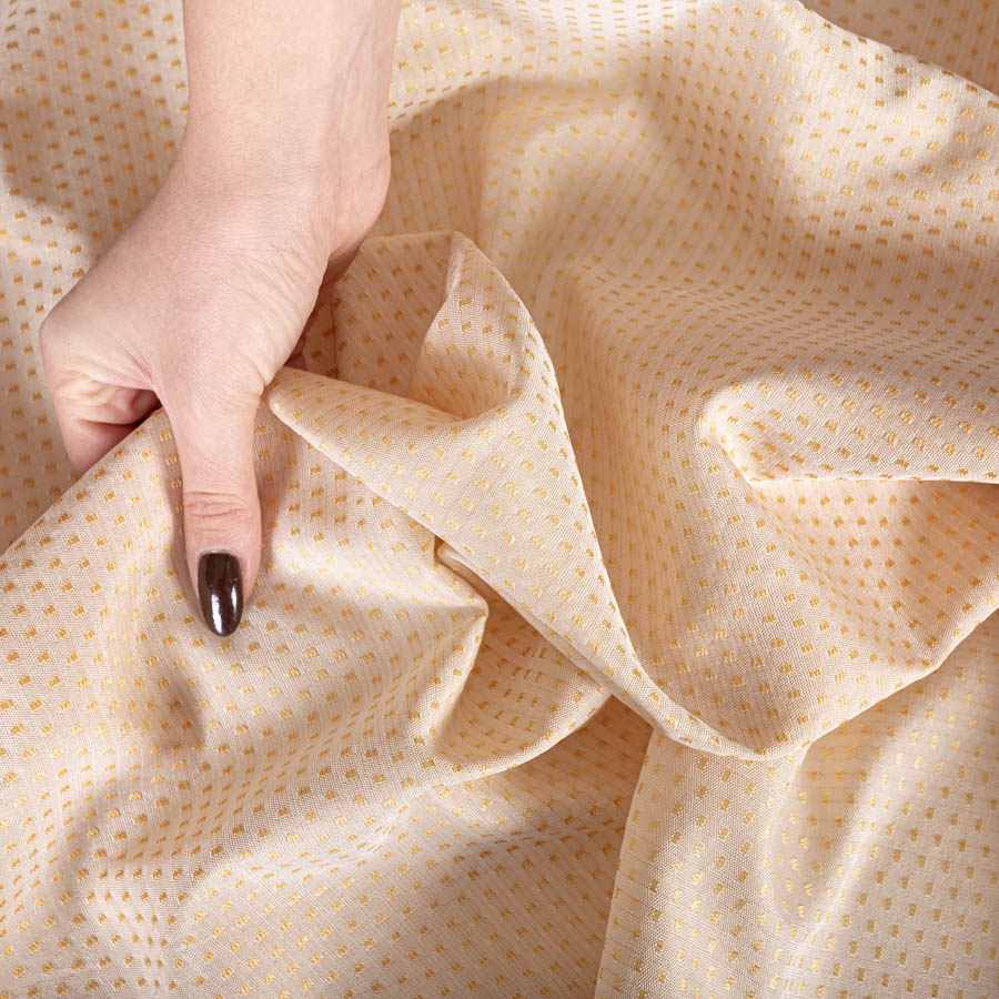 Arina zasłona gotowa na taśmie 145cmx245cm jasny brzoskwiniowy - obrazek 2