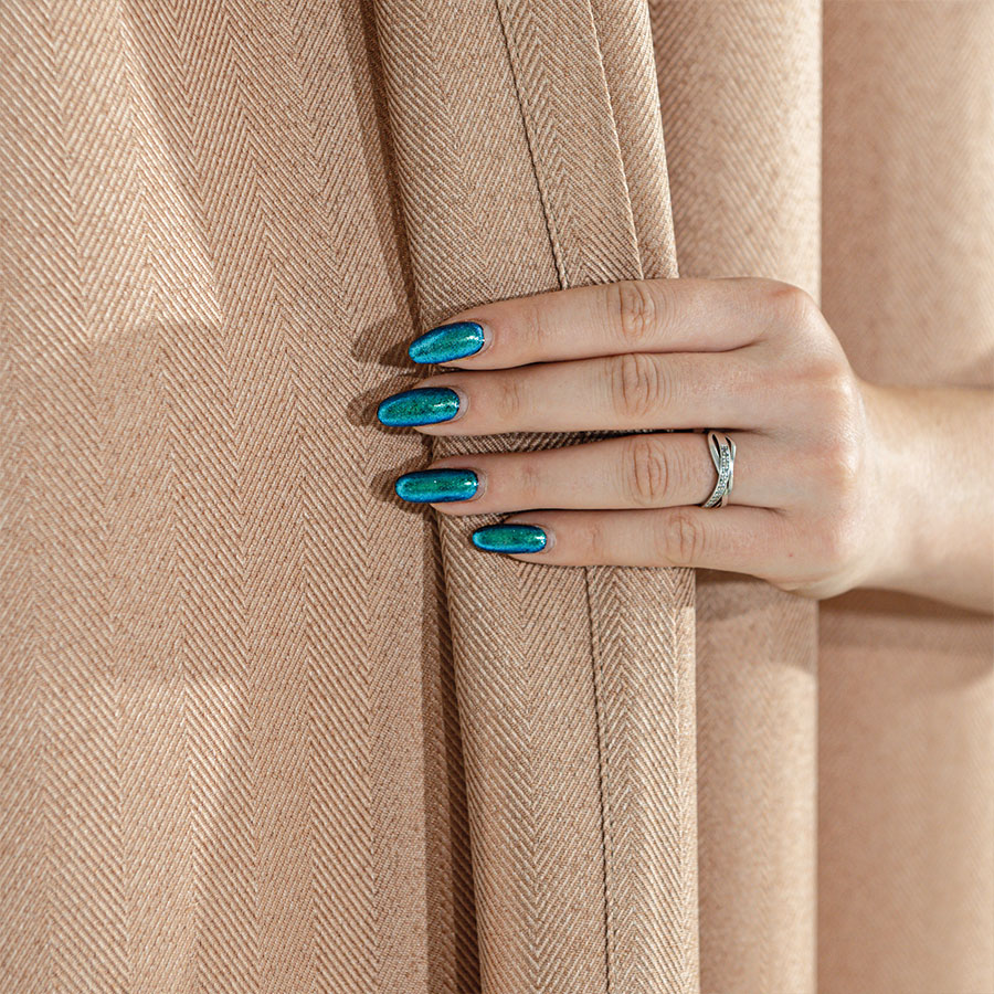 Jodełka zasłona gotowa na przelotkach 140cmx250cm ciemny beżowy - obrazek 4