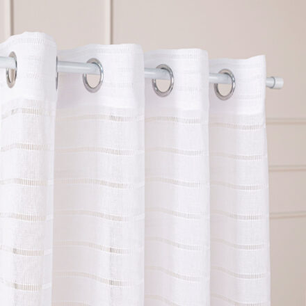 Natural firana gotowa na przelotkach 300x250