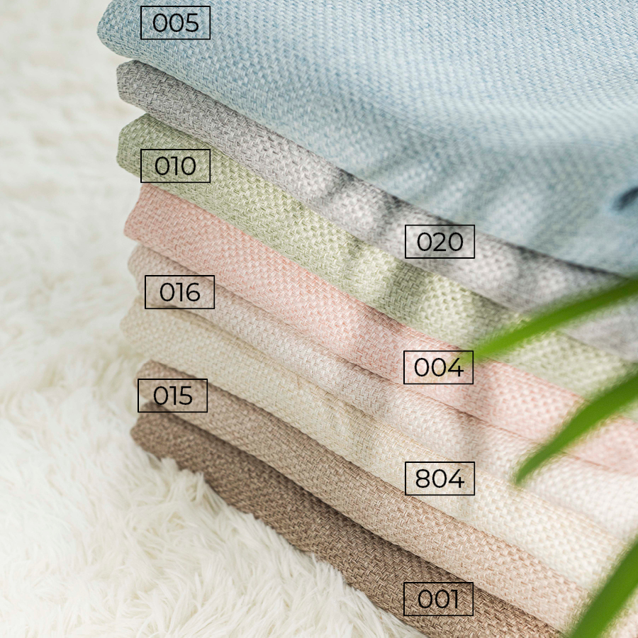 Molly zasłona gotowa na przelotkach 140cmx250cm jasny niebieski - obrazek 5