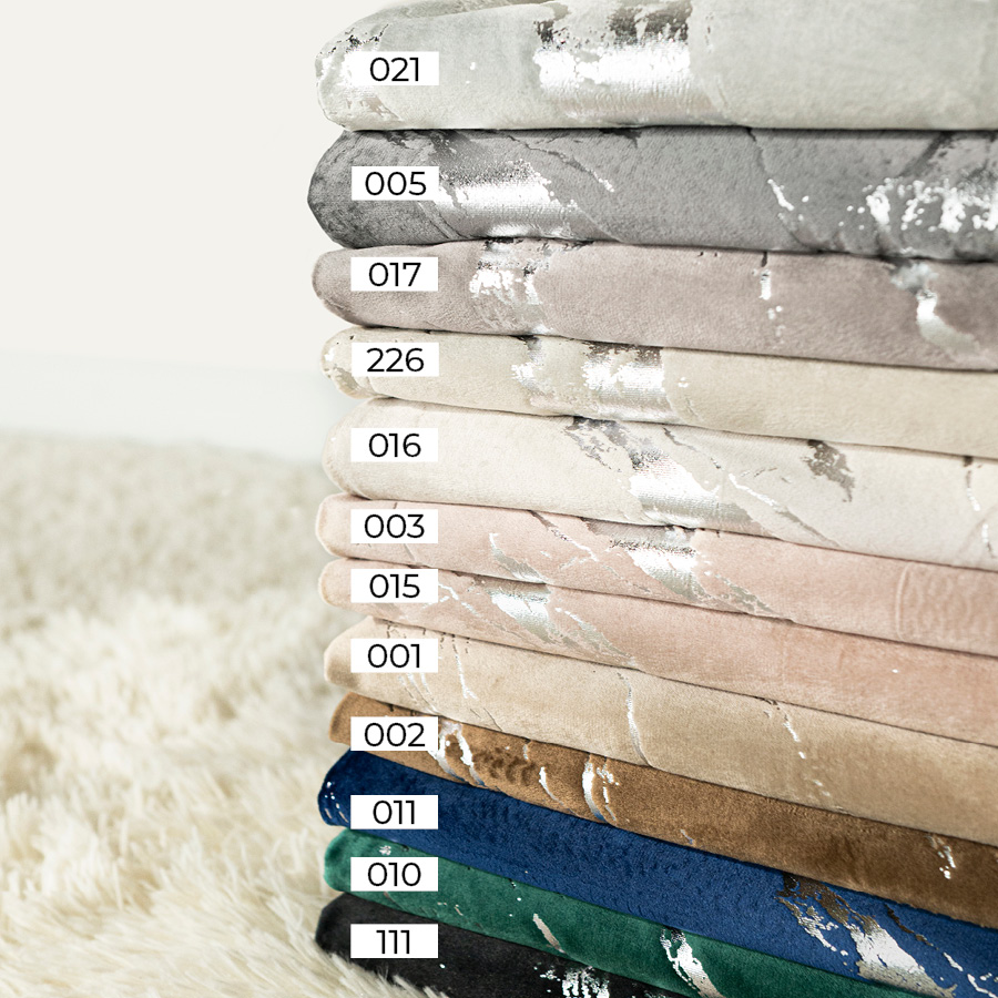 Marma zasłona gotowa na przelotkach 140cmx250cm brązowy - obrazek 6