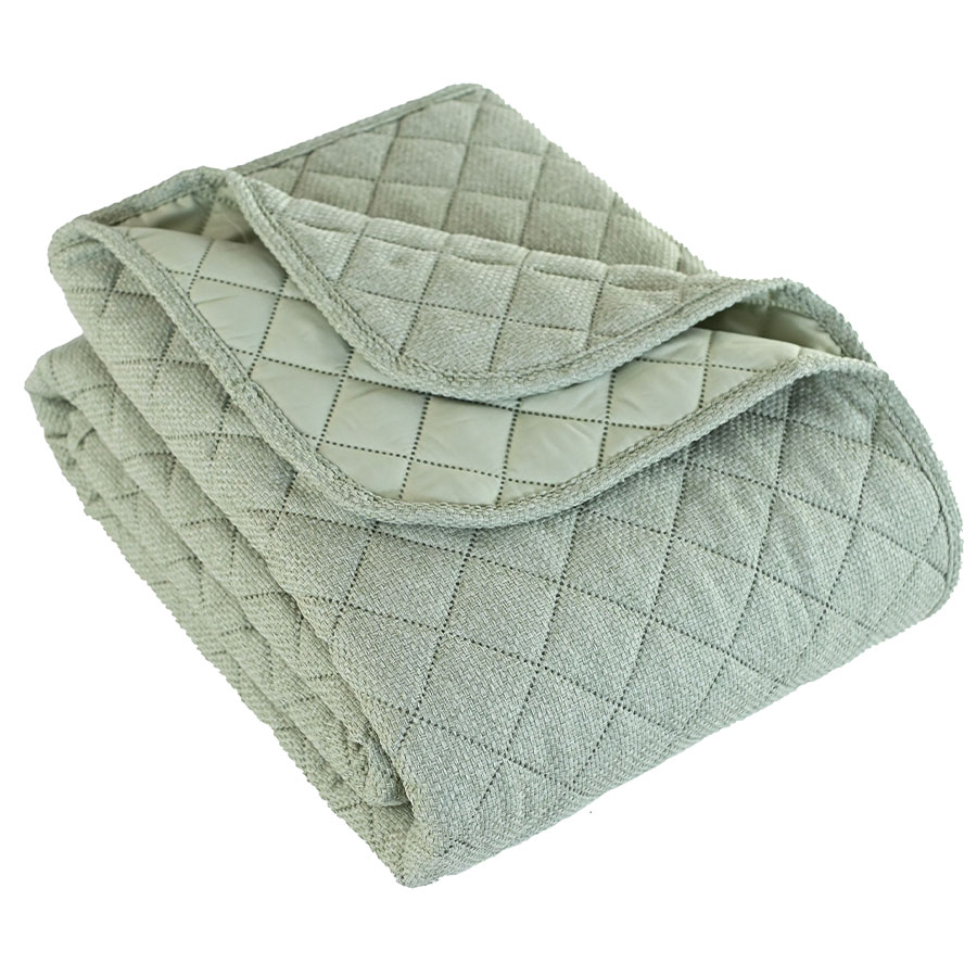 Narzuta MOLLY dekoracyjna 170x210cm kol szałwiowy - obrazek 4