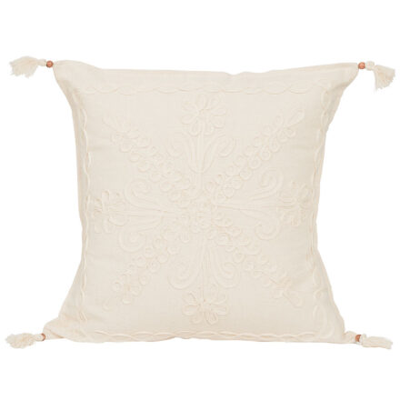 Poszewka BOHO dekoracyjna 40x40cm kol beżowy