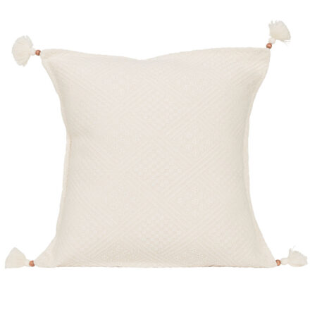 Poszewka BOHO dekoracyjna 40x40cm kol beżowy