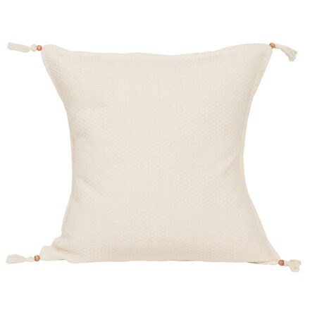 Poszewka BOHO dekoracyjna 40x40cm kol beżowy