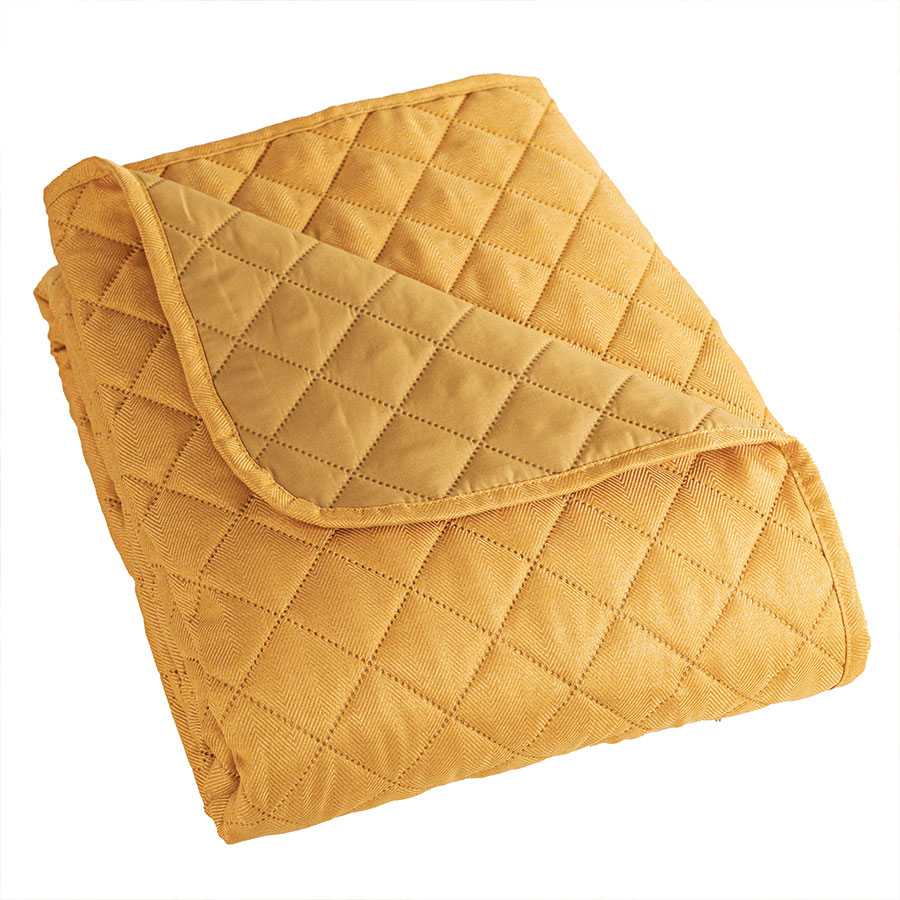 Narzuta JODEŁKA dekoracyjna 220x240cm kol musztardowy - obrazek 4