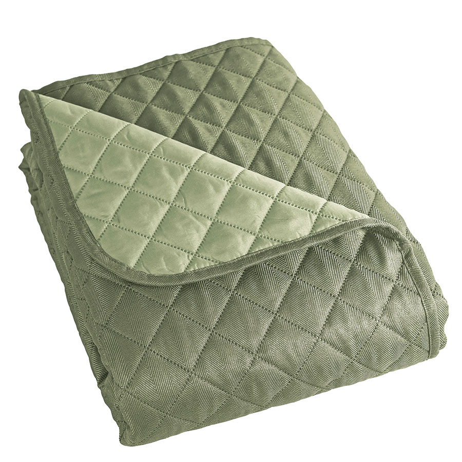 Narzuta JODEŁKA dekoracyjna 170x210cm kol szarozielony - obrazek 4