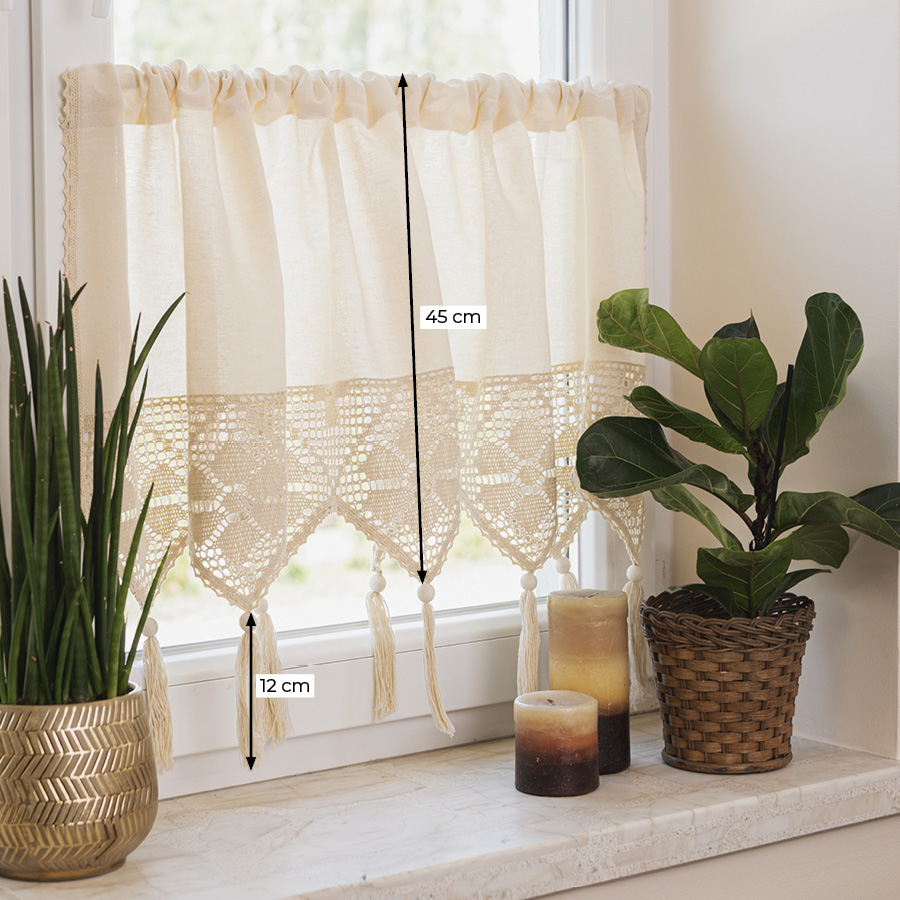 Rachela zazdrostka gotowa z ażurem 150x45cm - obrazek 4