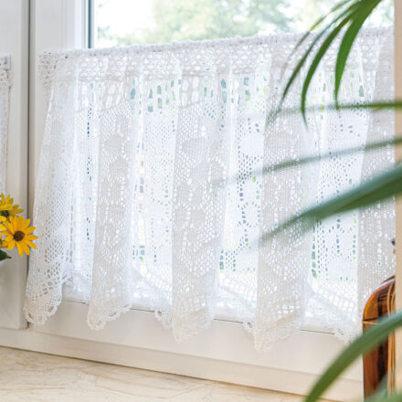 Iness zazdrostka gotowa ażurowa 150x40cm
