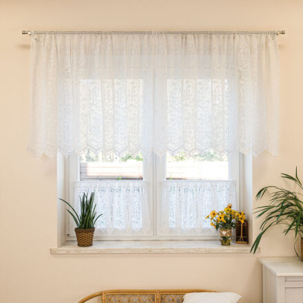 Iness zazdrostka gotowa ażurowa 150x90cm