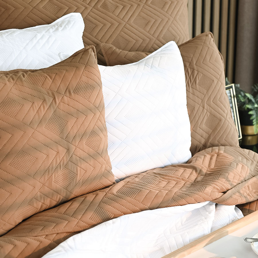 Narzuta AVILA dekoracyjna 220x240cm kol brązowy - obrazek 3