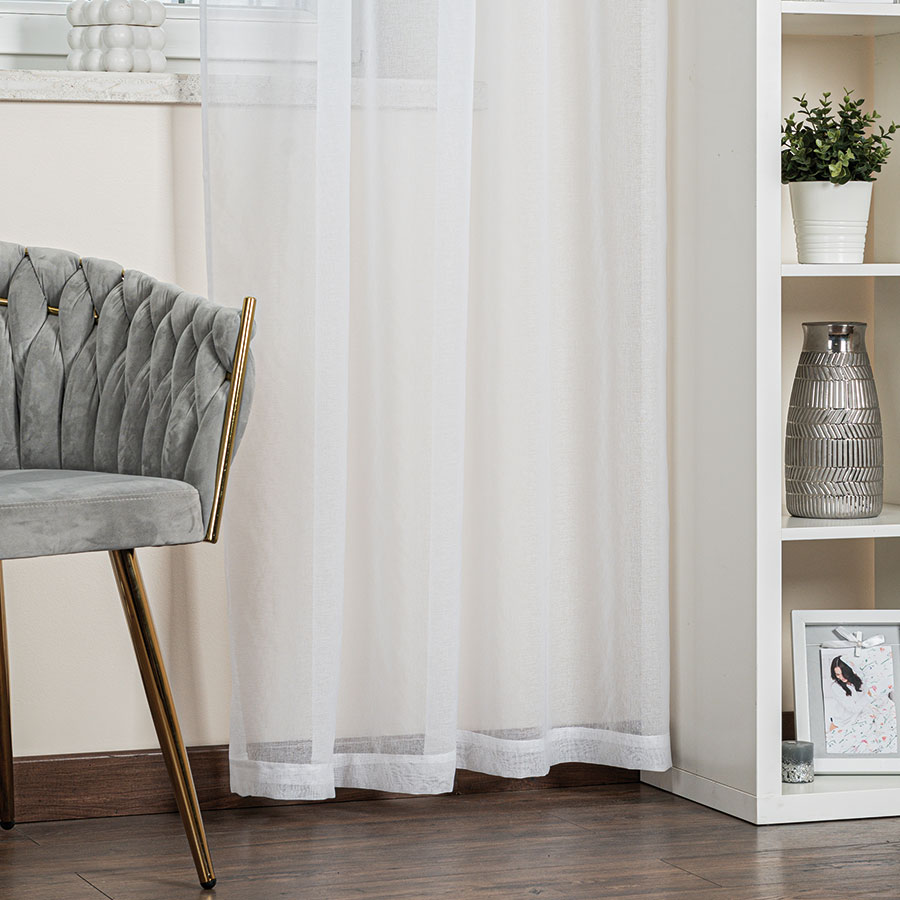 Etamina firana gotowa na taśmie 140x230cm - obrazek 2