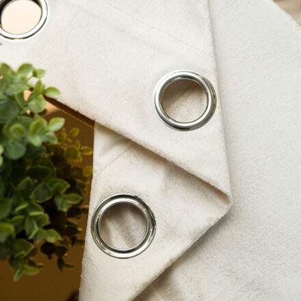 Eleonora zasłona gotowa na przelotkach 140x250cm j. kremowy