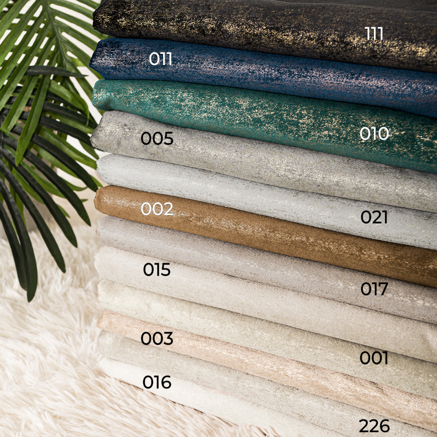 Eleonora zasłona gotowa na przelotkach 140x250cm jasny beż - obrazek 5