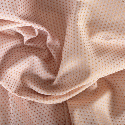 Arina zasłona gotowa na taśmie 145cmx245cm pastelowy róż