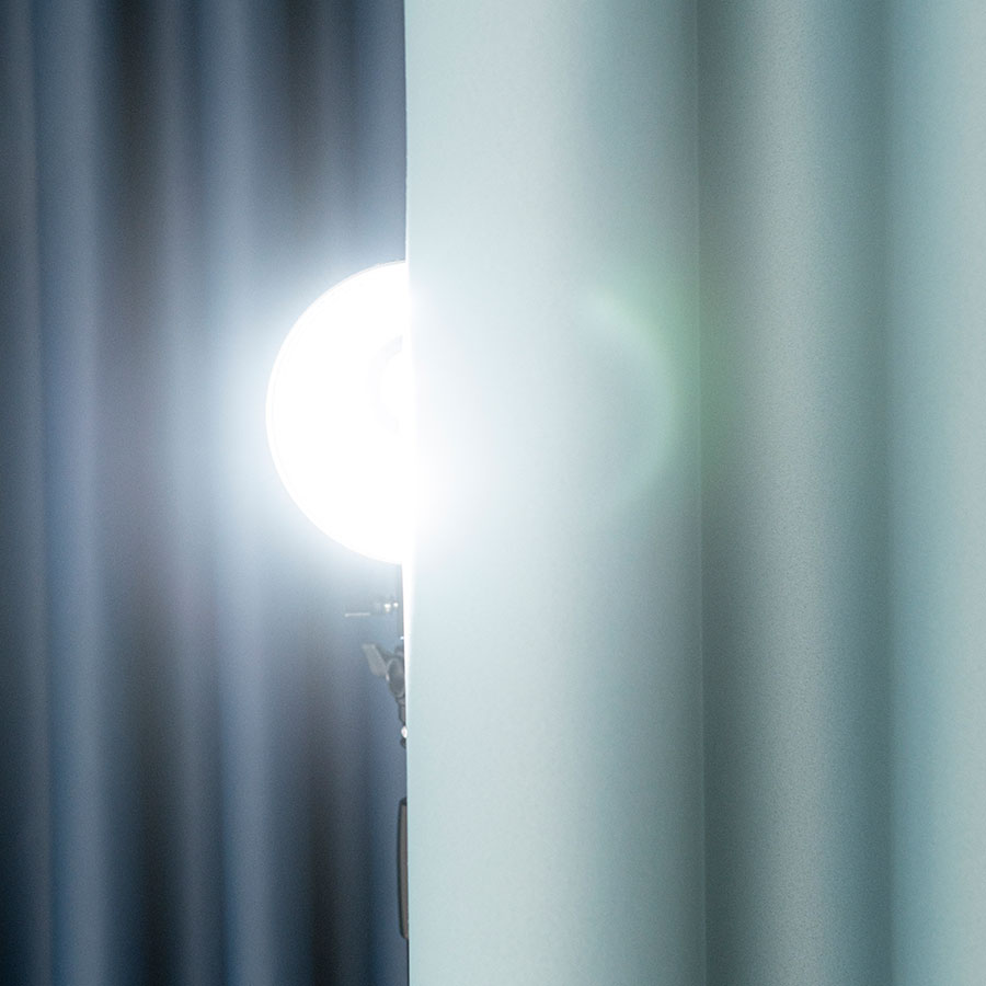 Dona zasłona gotowa na przelotkach 140cmx250cm szałwiowy zielony - obrazek 5