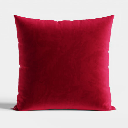 Poszewka VELVI dekoracyjna 40x40cm kol czerwony