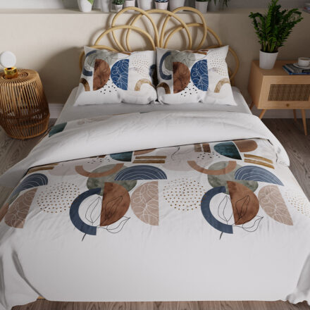 Komplet pościeli FABIOLA z bawełny satynowej 220x200cm