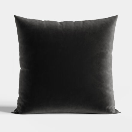 Poszewka VELVI dekoracyjna 40x40cm kol czarny