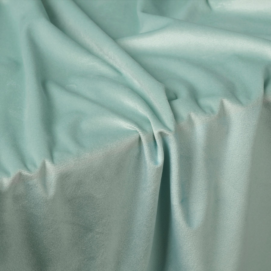 Velvi zasłona gotowa na przelotkach 140cmx250cm miętowy - obrazek 5