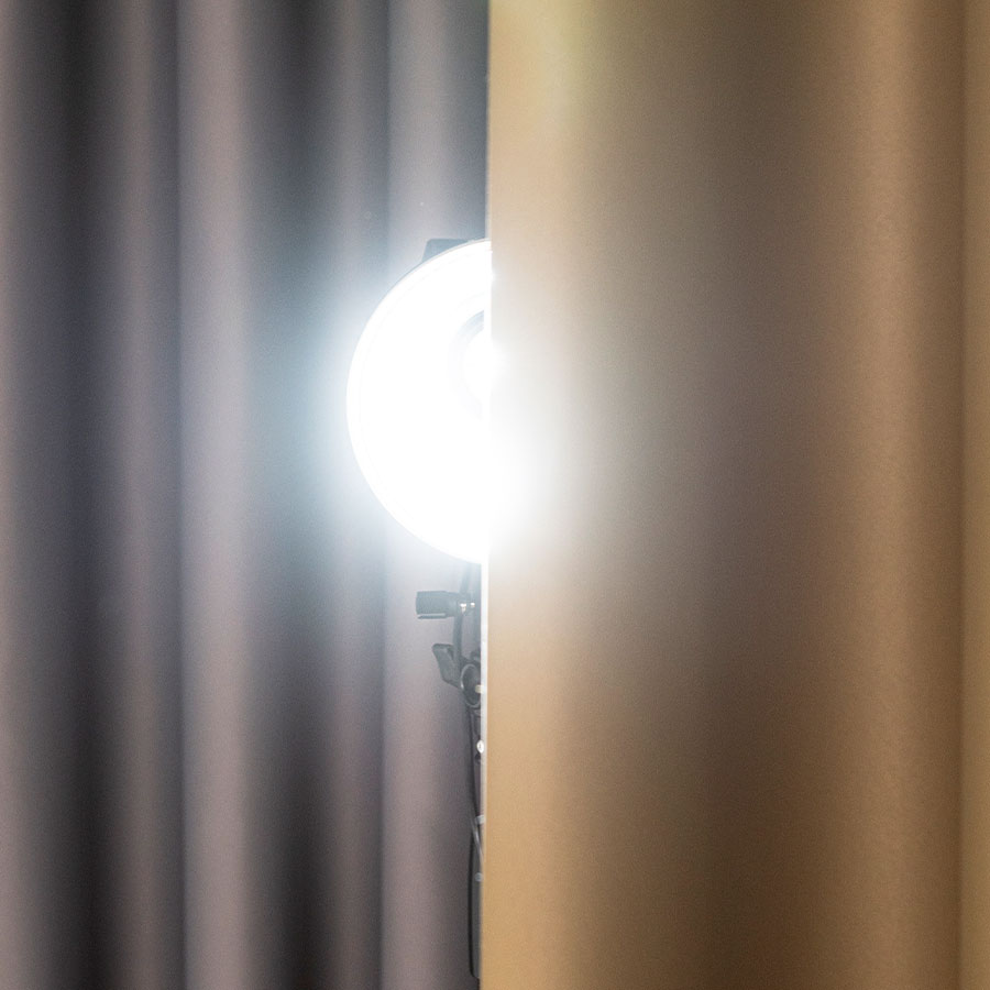 Dona zasłona gotowa na przelotkach 140cmx250cm khaki - obrazek 6