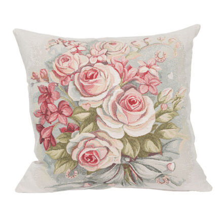 Poszewka Kwiaty Vintage dekoracyjna 45x45cm