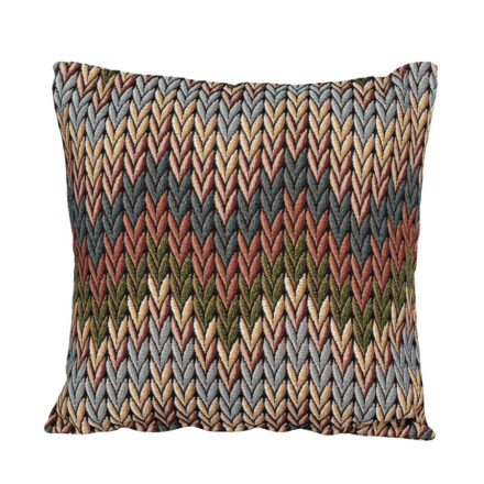 Poszewka Geometryczny Wzór Vintage dekoracyjna 43x43cm