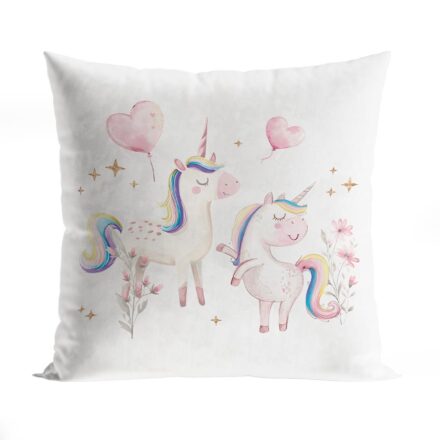 Poszewka SŁODKIE JEDNOROŻCE dekoracyjna 40x40cm