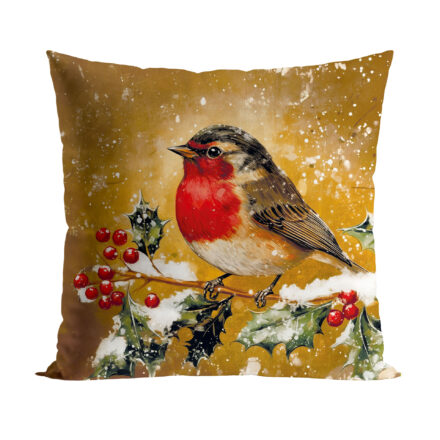 Poszewka ELEGANCKI RUDZIK dekoracyjna 40x40cm