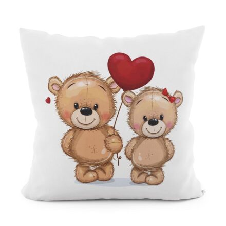 Poszewka PARKA dekoracyjna 40x40cm kol brązowy