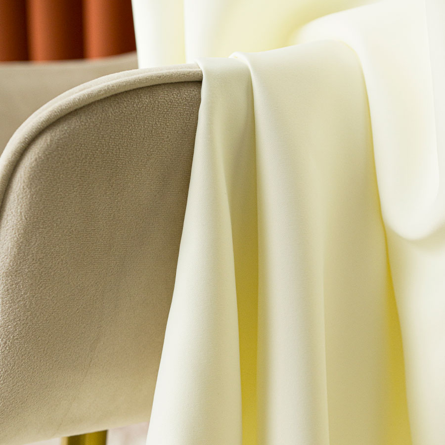 Dona zasłona gotowa na przelotkach 140cmx250cm ecru - obrazek 4