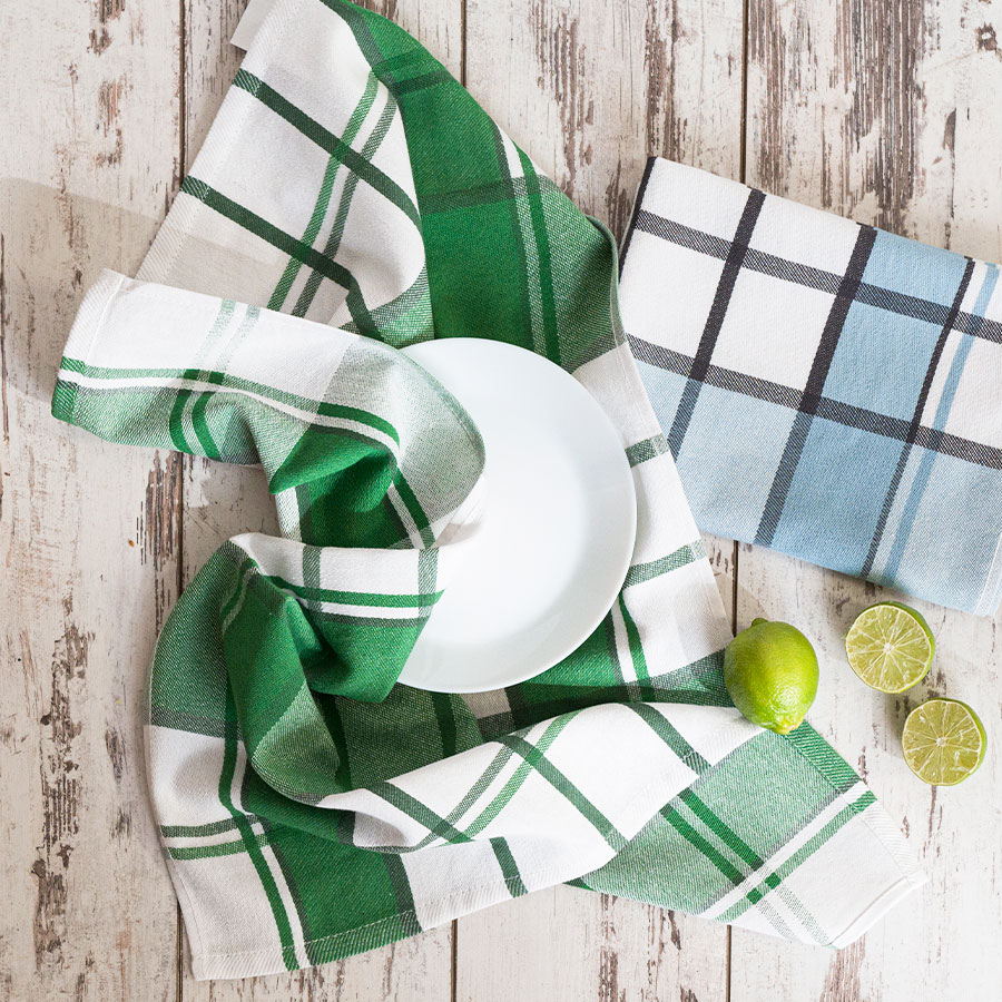 Ścierka KRATI kuchenna 50×70 cm kol zielony - obrazek 4