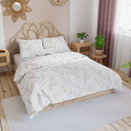 Komplet pościeli ZOE z bawełny satynowej 160x200cm